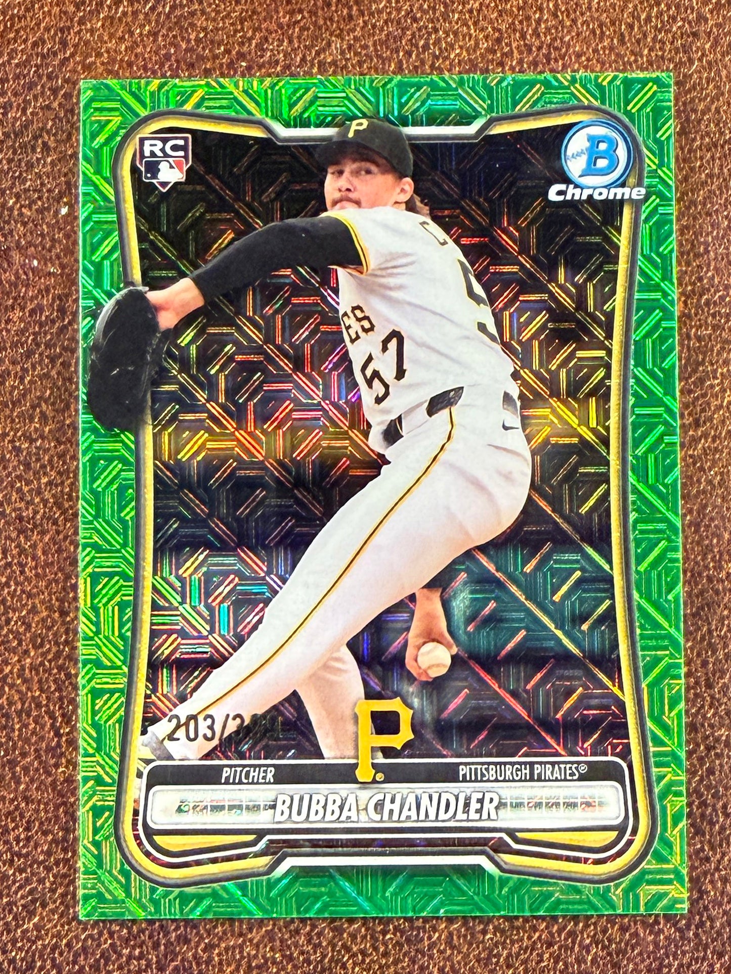 Bubba Chandler - 2026 Bowman - Neon Green MOJO /399 - Pirates
