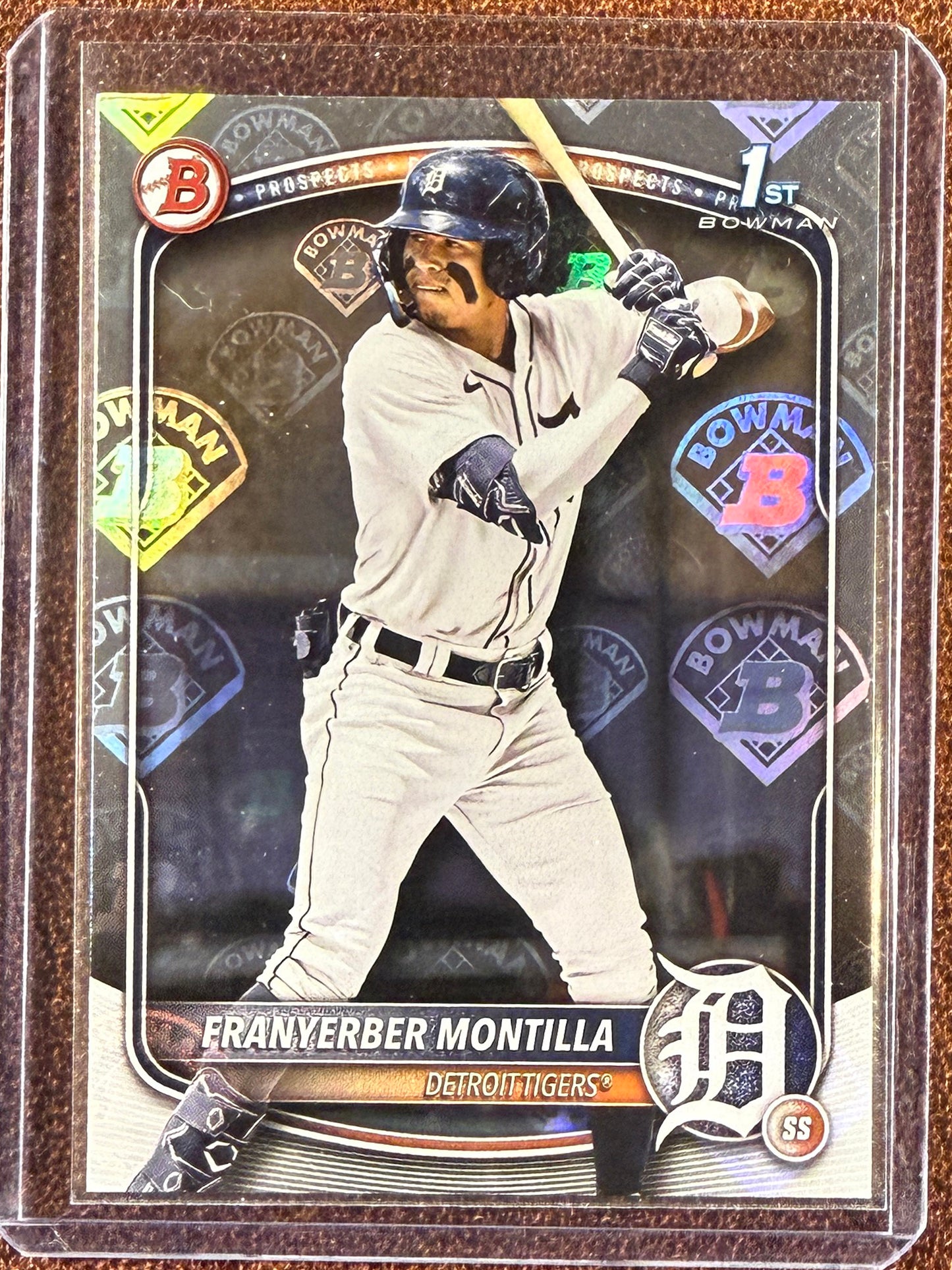 Franyerber Montilla - 2025 Bowman - Retro Logofoil - Tigers