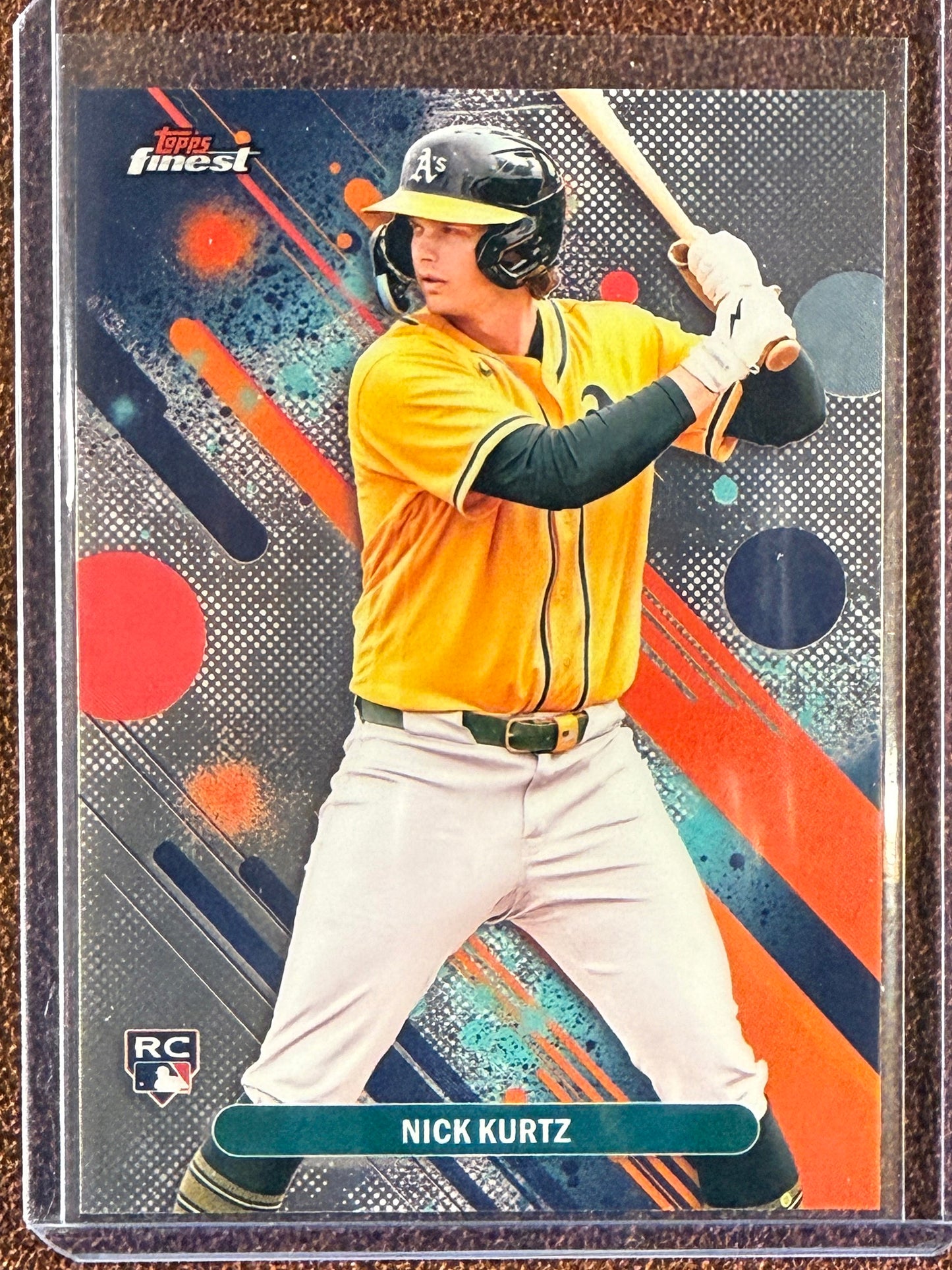 Nick Kurtz - 2025 Topps Finest - Rookie Common - Athletics