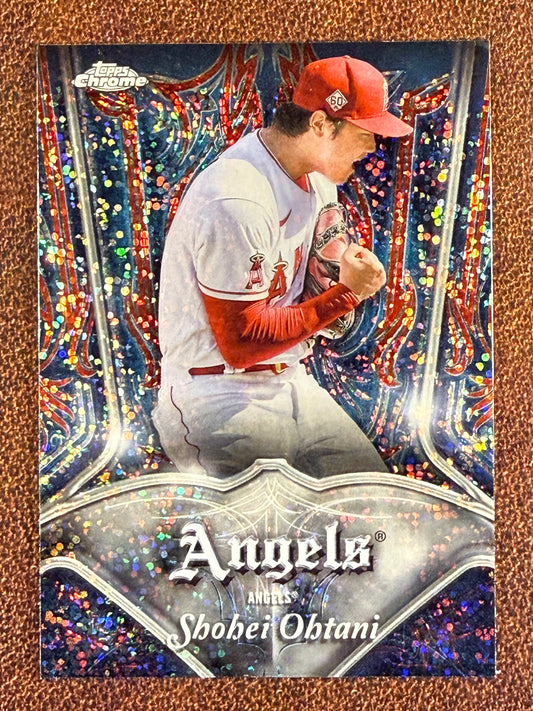 Shohei Ohtani - 2022 Topps Chrome - Pinstriped - Angels