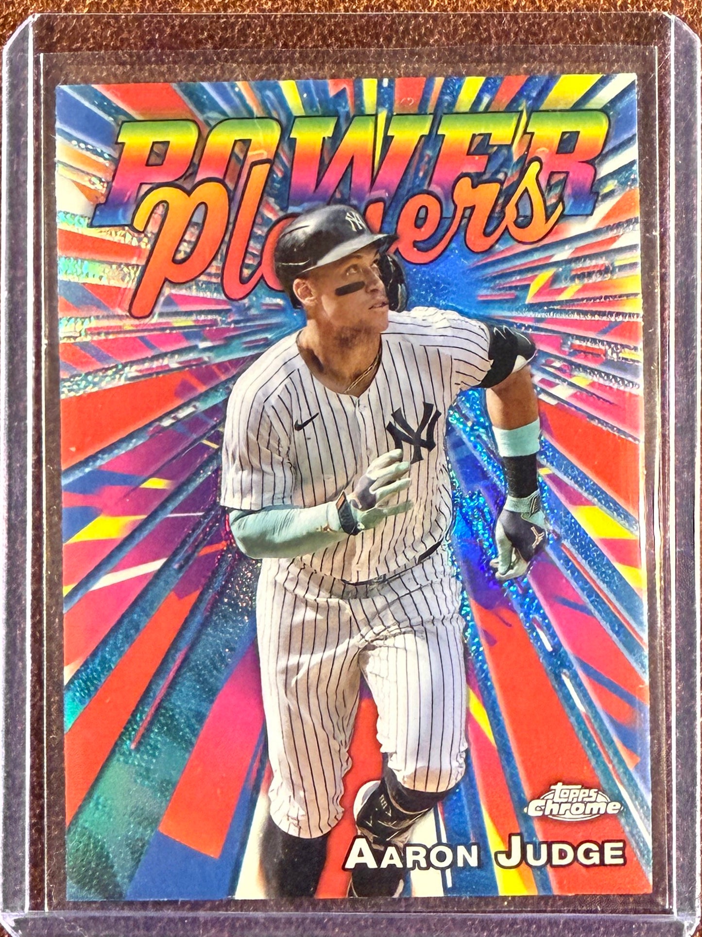 Aaron Judge - 2025 Topps Chrome - Power Players - Yankees