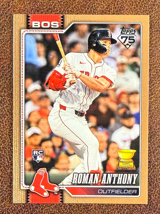 Roman Anthony - 2026 Topps Series 1 - Rookie GOLD /2026 - Red Sox