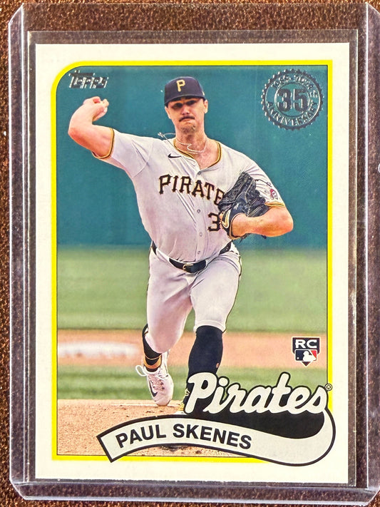 Paul Skenes - 2024 Topps Update - Rookie 1989 Insert - Pirates
