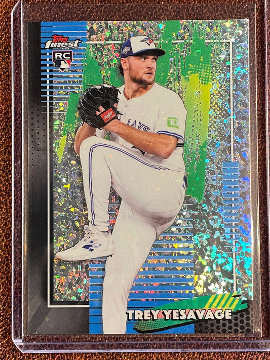 Trey Yesavage - 2026  Topps Finest - Rookie Common Mini Diamond - Blue Jays