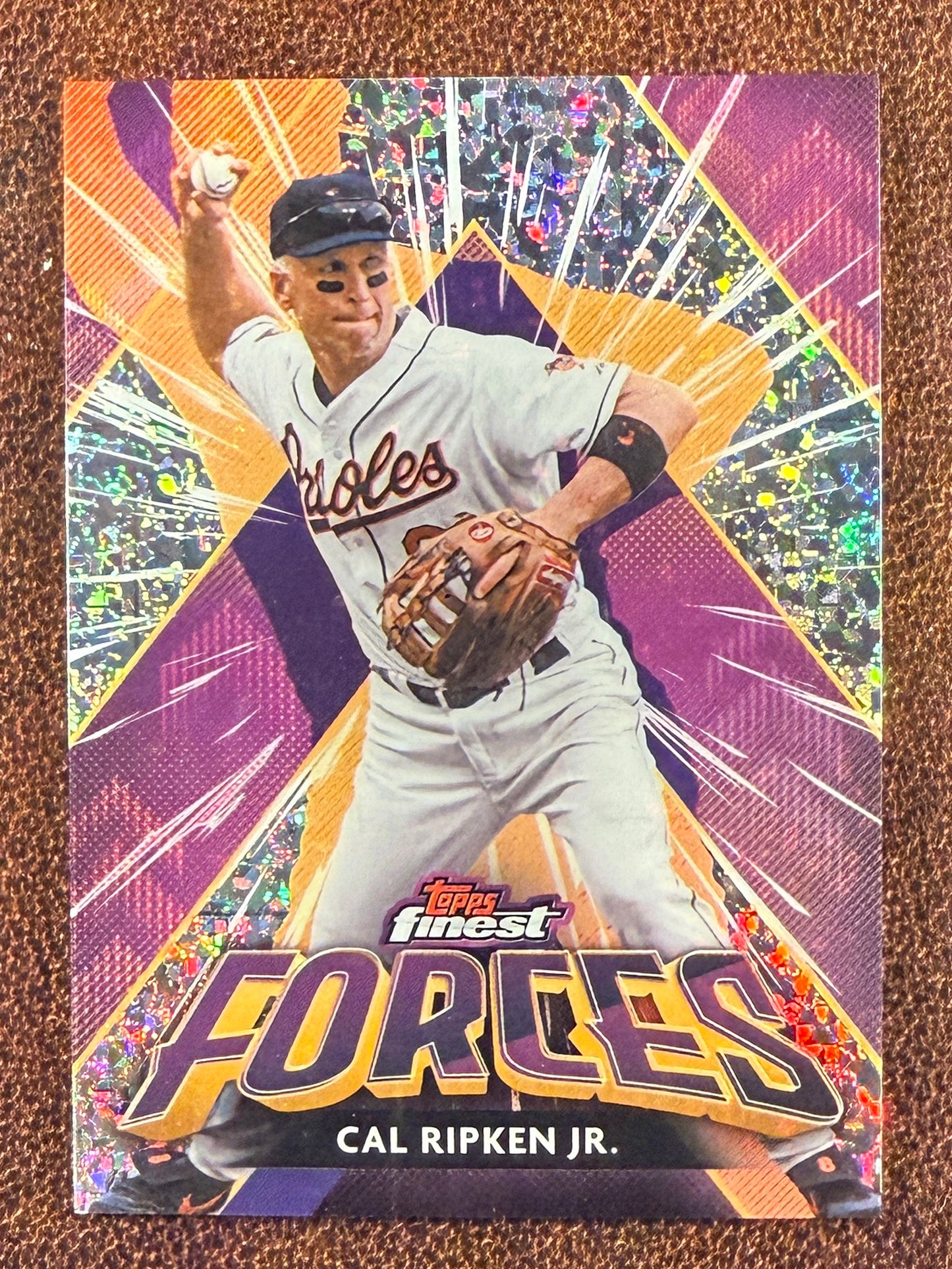Cal Ripken Jr. - 2026 Topps Finest - Mini Diamond Forces - Orioles