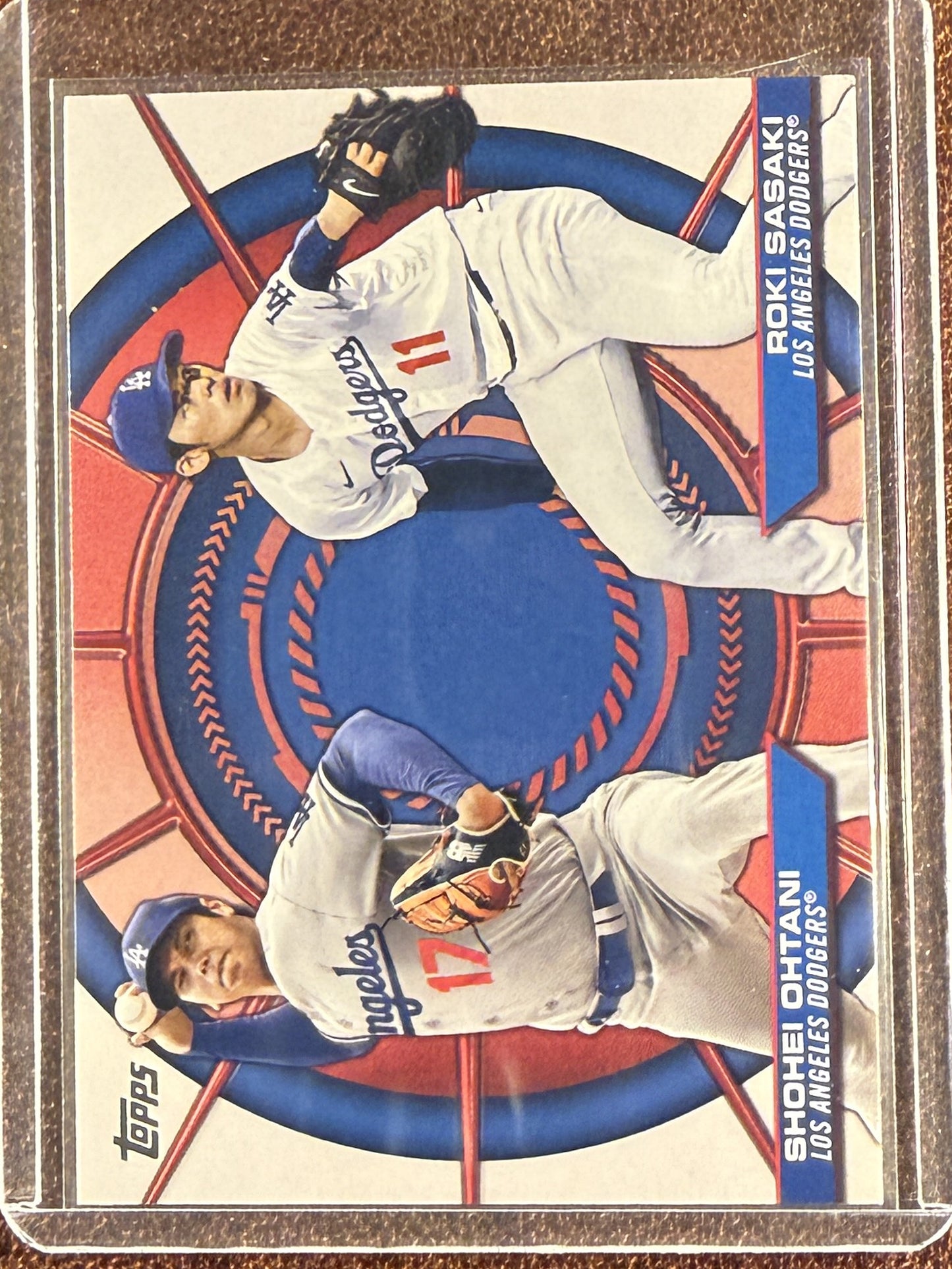 Shohei Ohtani / Roki Sasaki - 2025 Topps Series 2 - Dynamic Duos - Dodgers