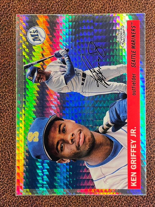 Ken Griffey Jr. - 2025 Topps Chrome Platinum - PRISM Refractor - Mariners