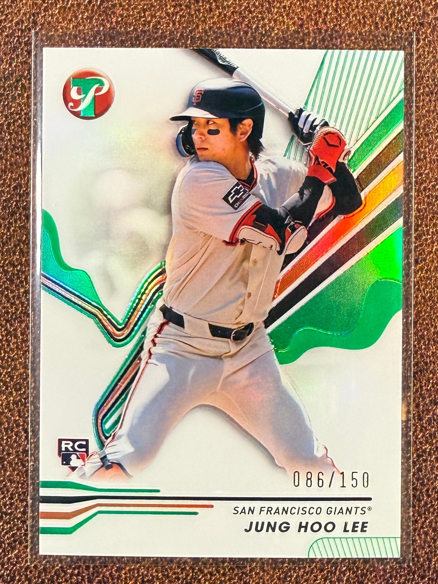 Jung Hoo Lee - 2024 Topps Pristine - Rookie GREEN /150 - Giants