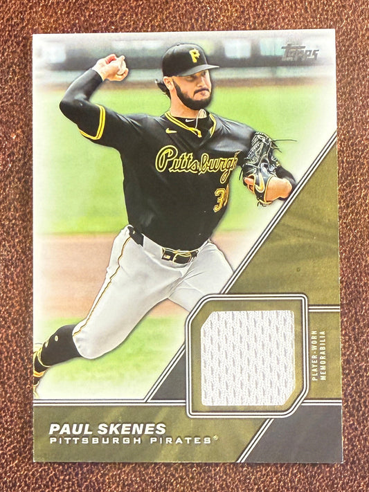 Paul Skenes - 2026 Topps Series 2 - Major League Material RELIC - Pirates