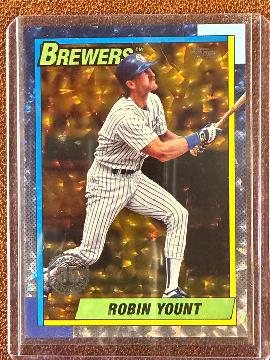 Robin Yount - 2025 Topps Series 1 - GOLD /50 - Brewers