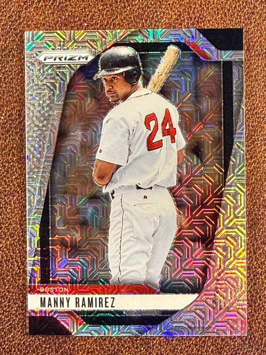 Manny Ramirez - 2025 Panini Prizm - Mojo Prizm /25 - Red Sox