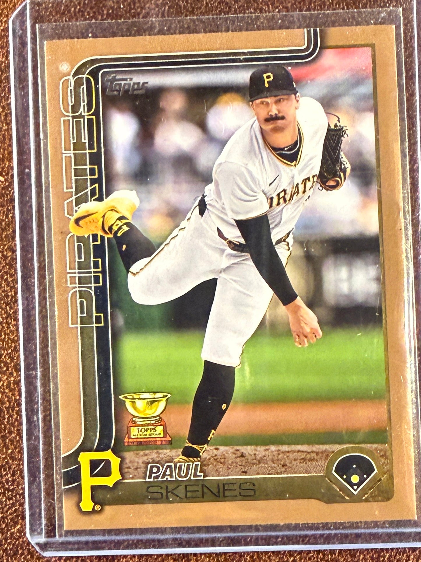 Paul Skenes - 2025 Topps Series 1 - GOLD Border /2025 - Pirates