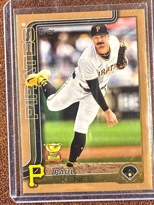 Paul Skenes - 2025 Topps Series 1 - GOLD Border /2025 - Pirates