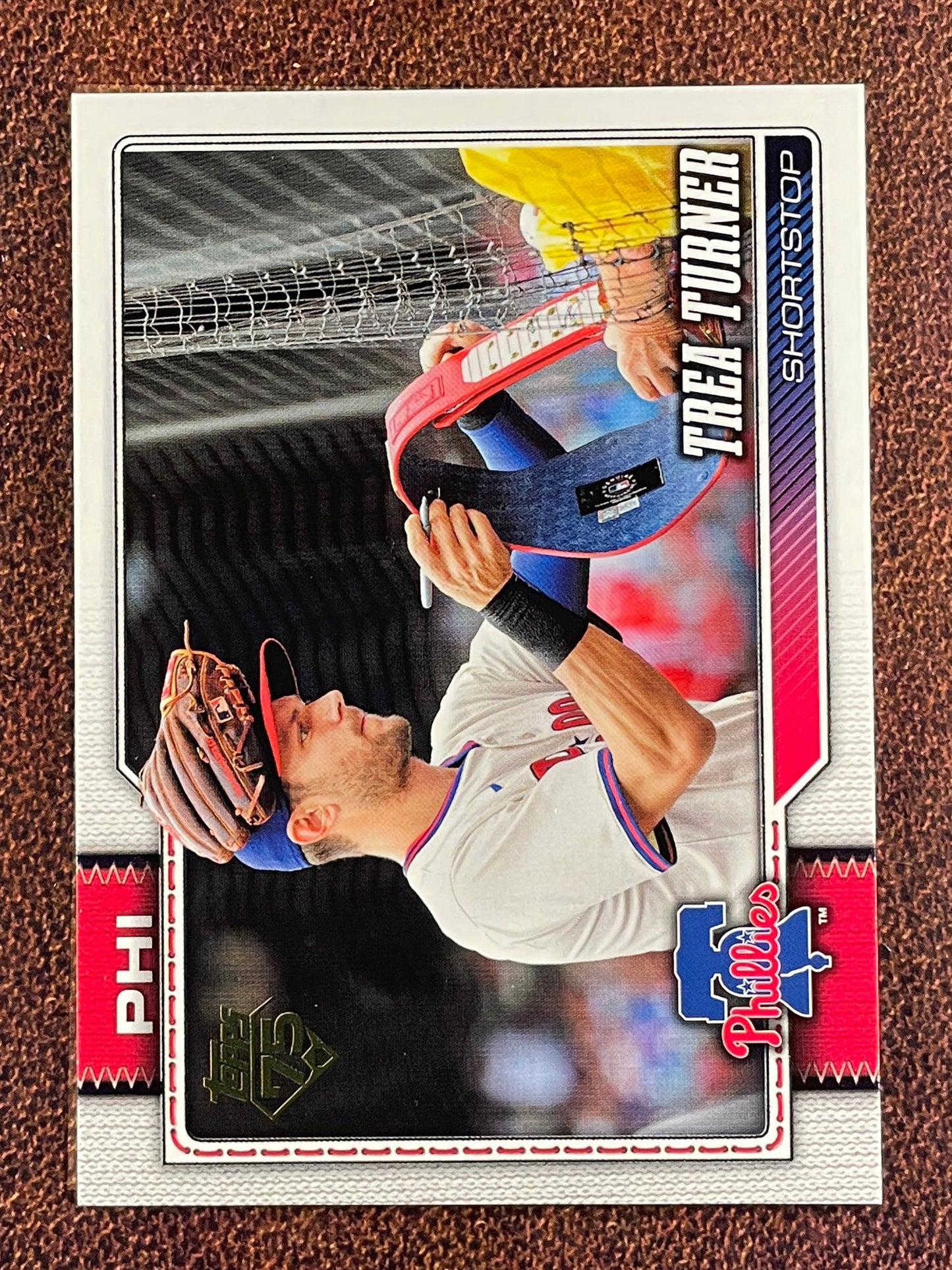 Trea Turner - 2026 Topps Series 1 - Golden Mirror SSP - Phillies