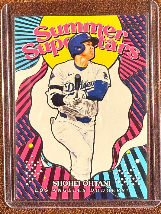 Shohei Ohtani - 2025 Topps Series 2 - Summer Superstars - Dodgers