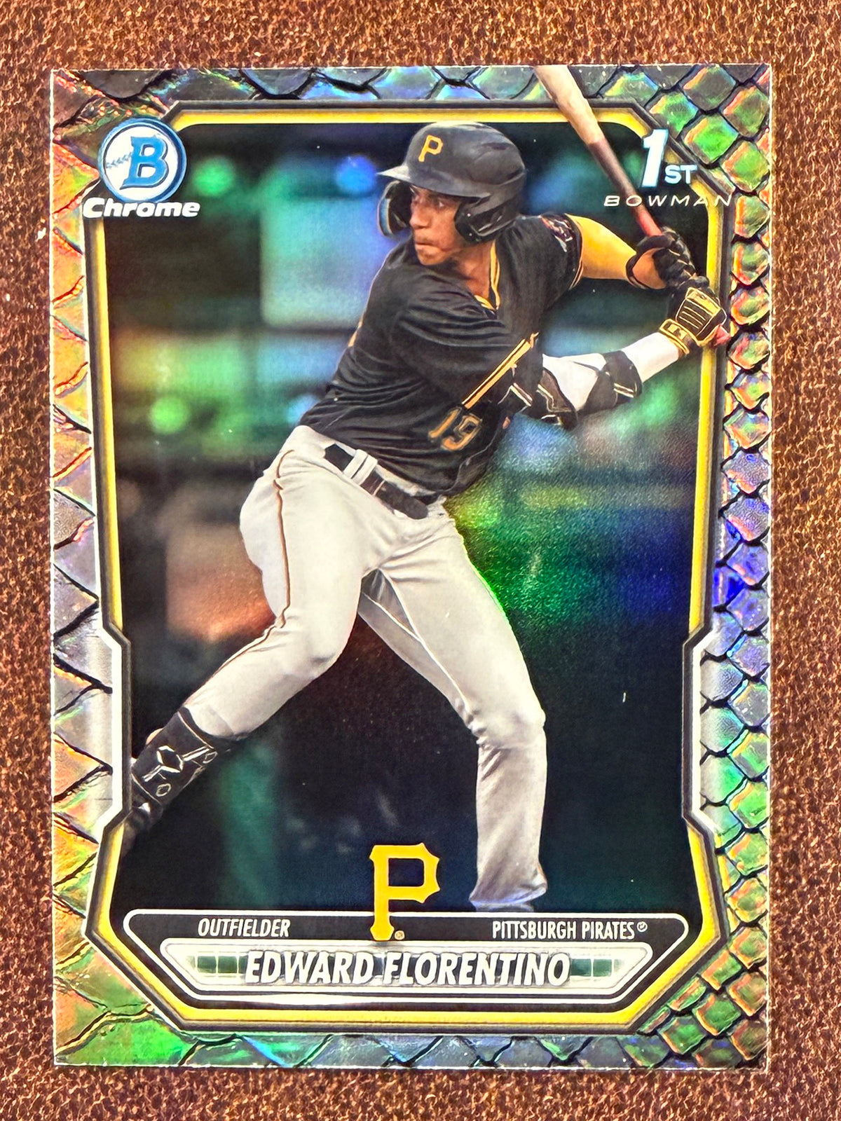 Edward Florentino - 2026 Bowman - Reptilian 1st Bowman - Pirates