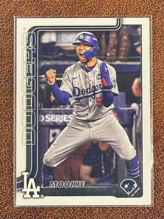 Mookie Betts - 2025 Topps Series 2 - Companion Card - Dodgers