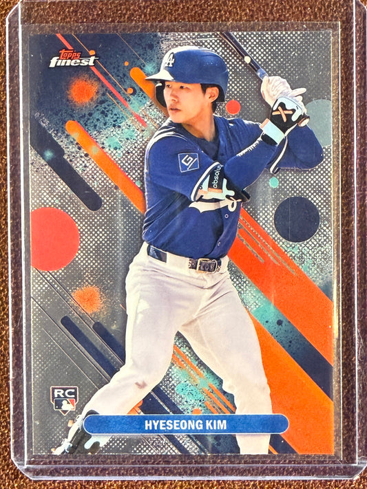 Hyeseong Kim - 2025 Topps Finest - Rookie common - Dodgers