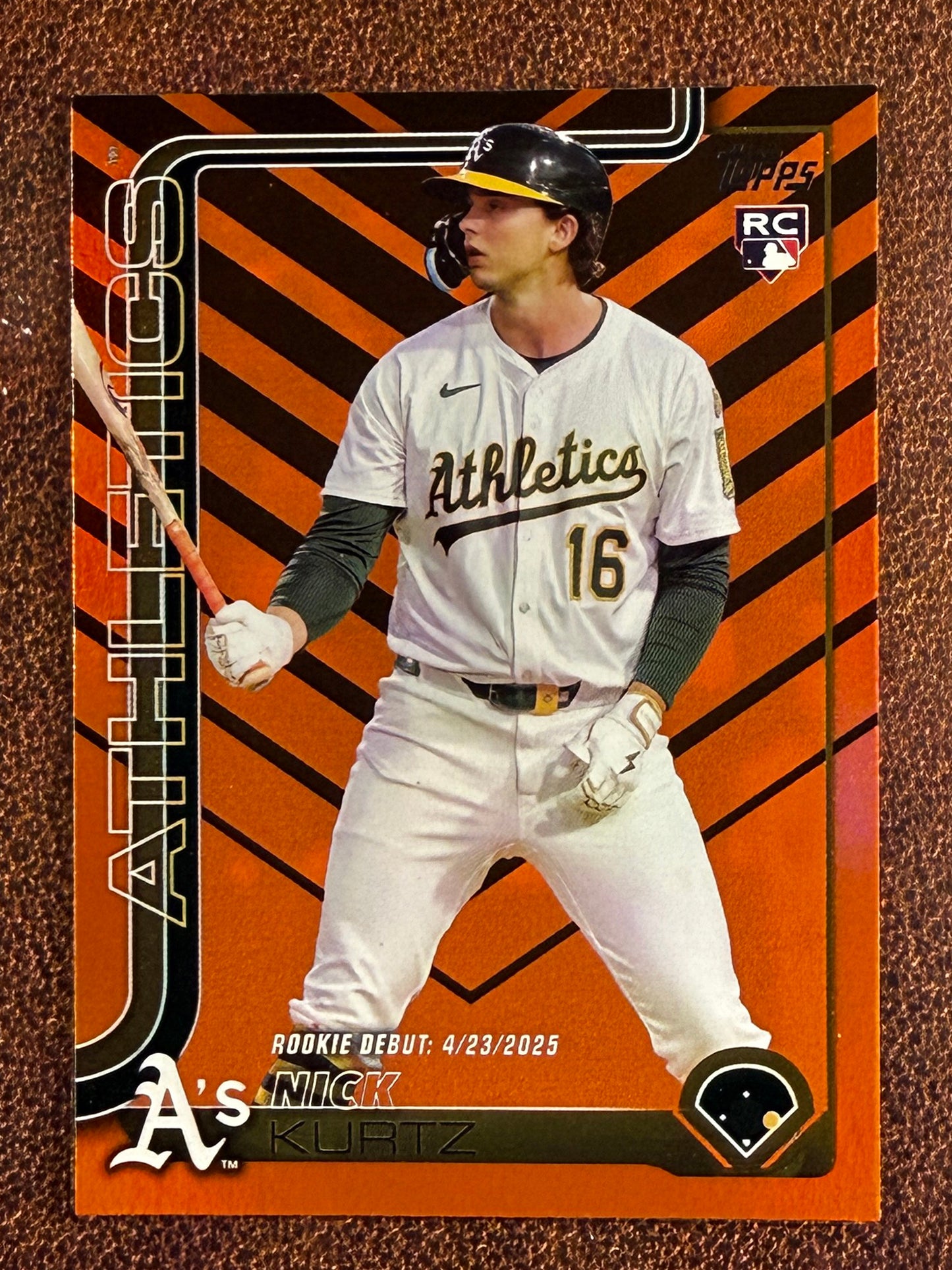 Nick Kurtz - 2025 Topps Update - Holiday Rookie Debut - Athletics