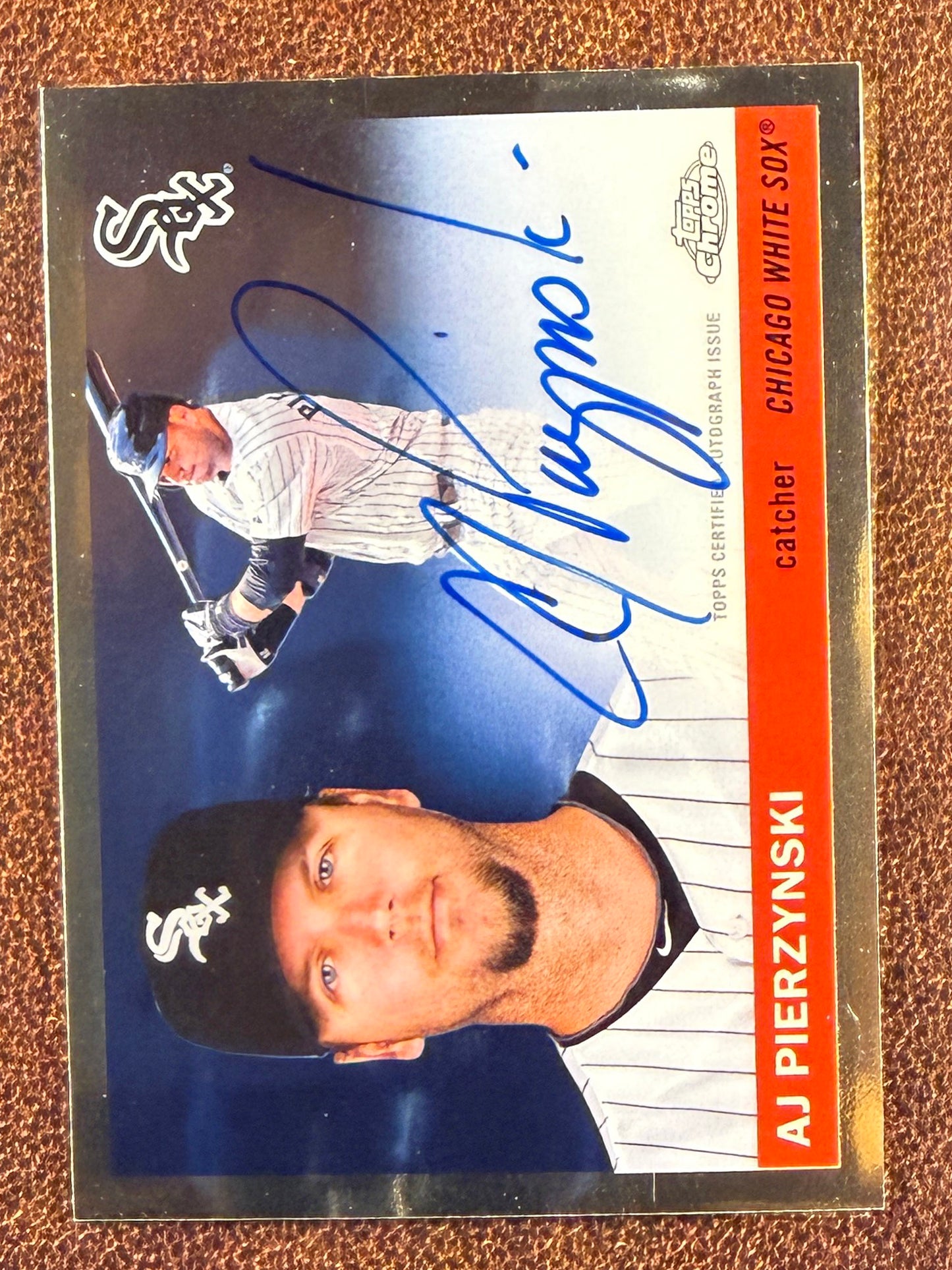 AJ Pierzynski - 2025 Topps Chrome Platinum - AUTO - White Sox