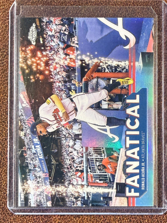 Ronald Acuna Jr. - 2025 Topps Chrome - Fanatical - Braves