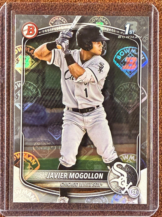 Javier Mogollon - 2025 Bowman - 1st Bowman Retro Logofoil - White Sox