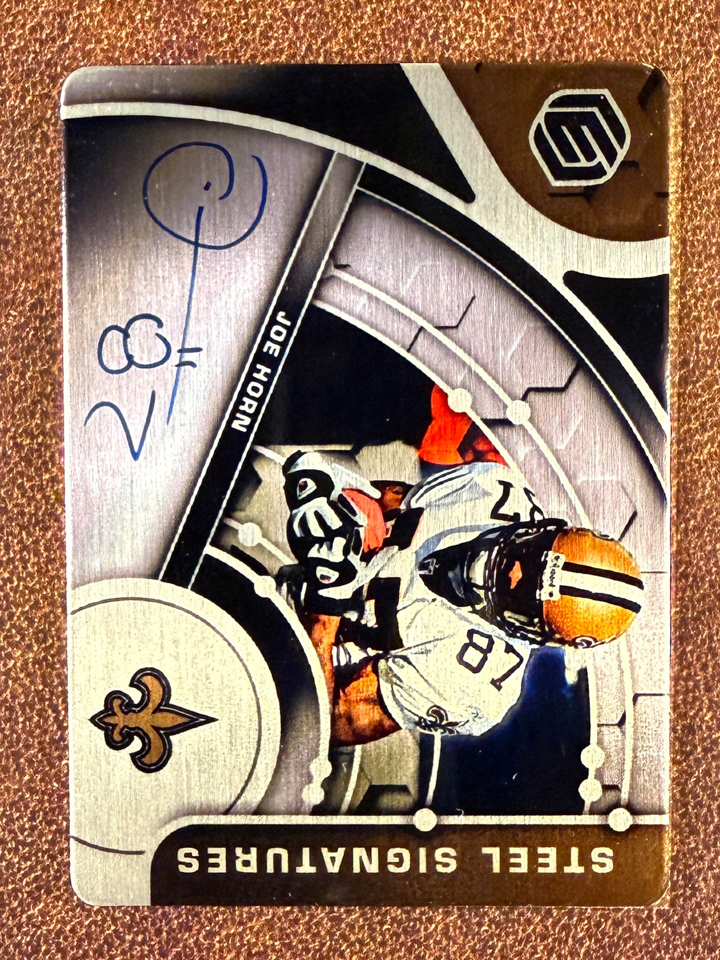 Joe Horn - 2022 Panini Elements - Steel Signatures AUTO - Saints