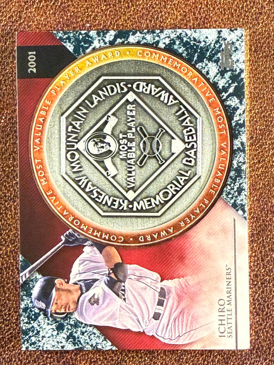 Ichiro - 2017 Topps Update - AL MVP Medallion - Mariners