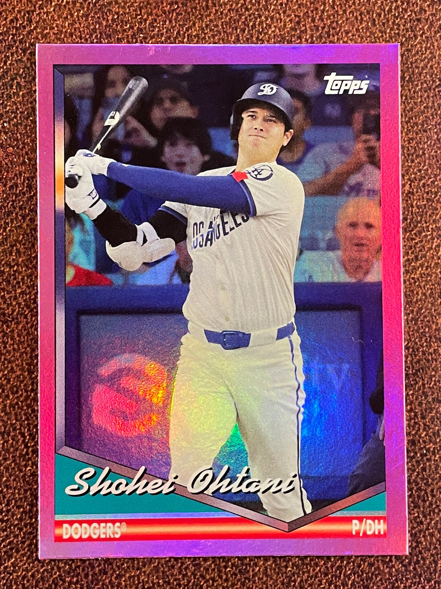 Shohei Ohtani - 2024 Topps Archives - PINK Foil - Dodgers