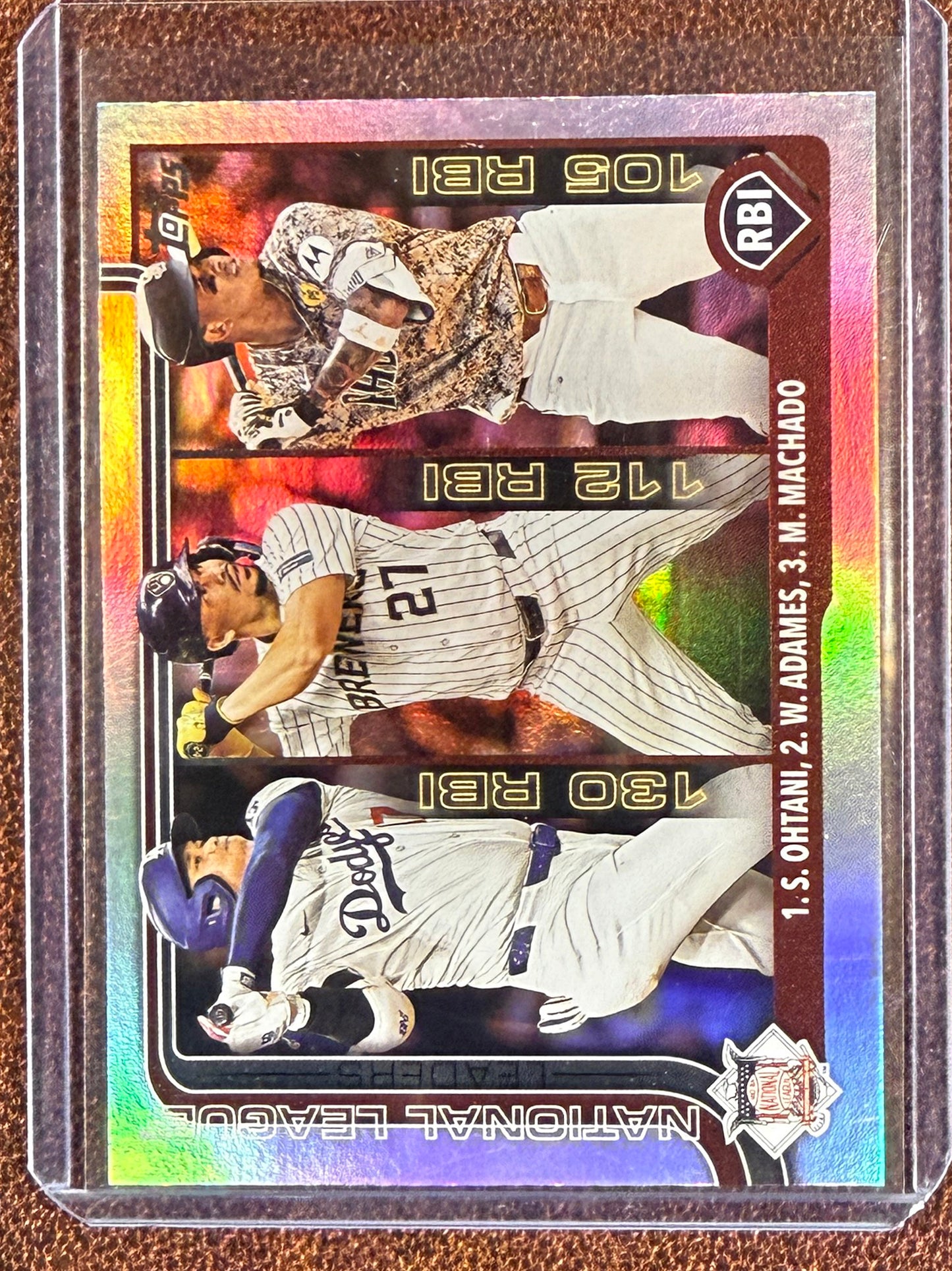 Shohei Ohtani/W. Adames/M. Machado - 2025 Topps Series 1 - All Star Game Foil - Dodgers
