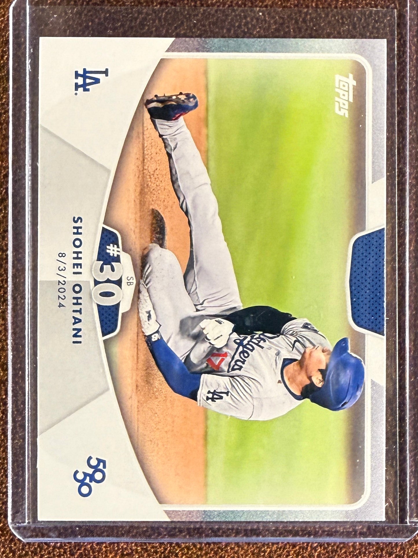 Shohei Ohtani - 2024 Topps 50/50 - SB #30 Base - Dodgers