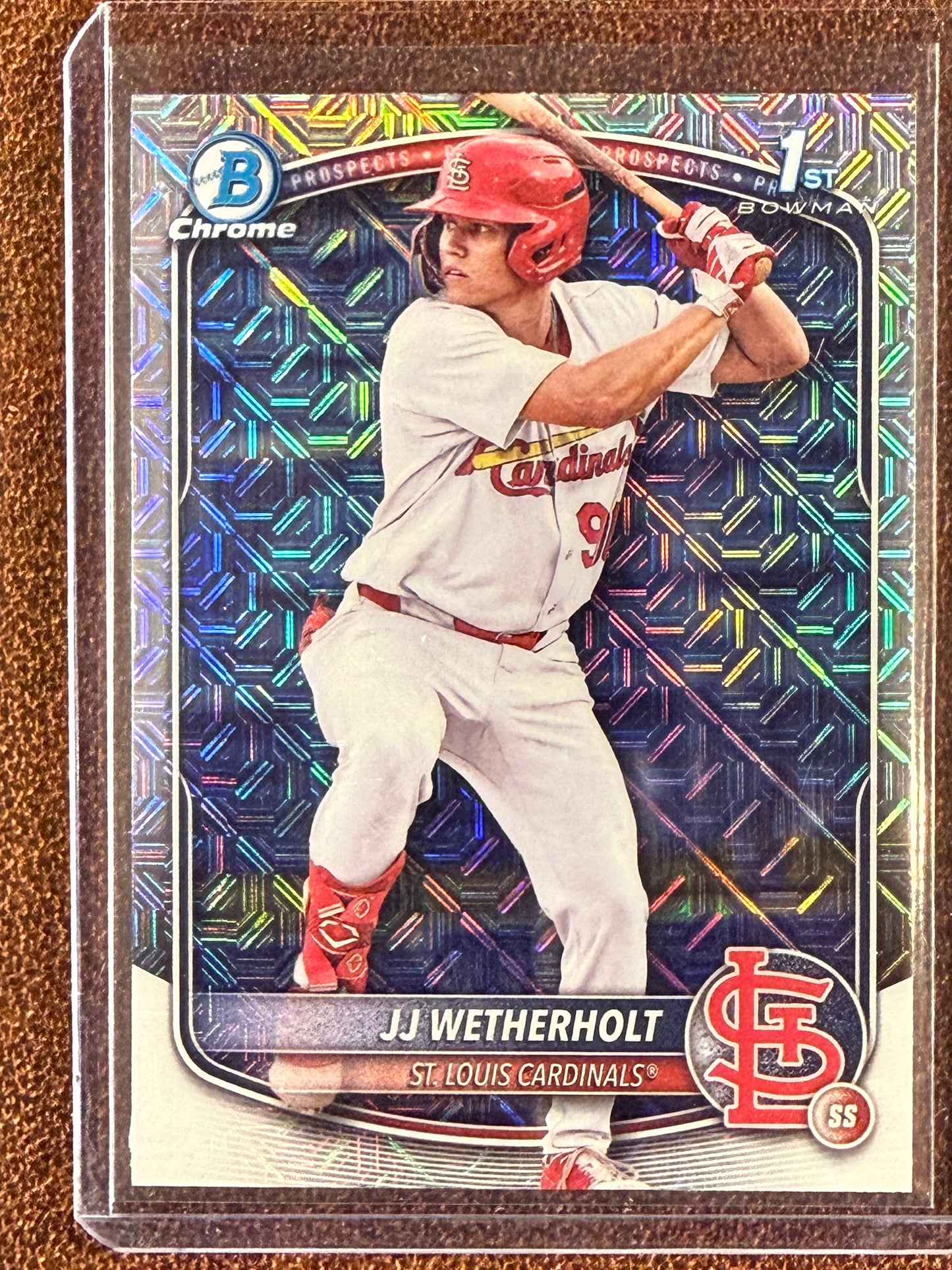 JJ Wetherholt - 2025 Bowman - 1st Bowman MOJO - Cardinals