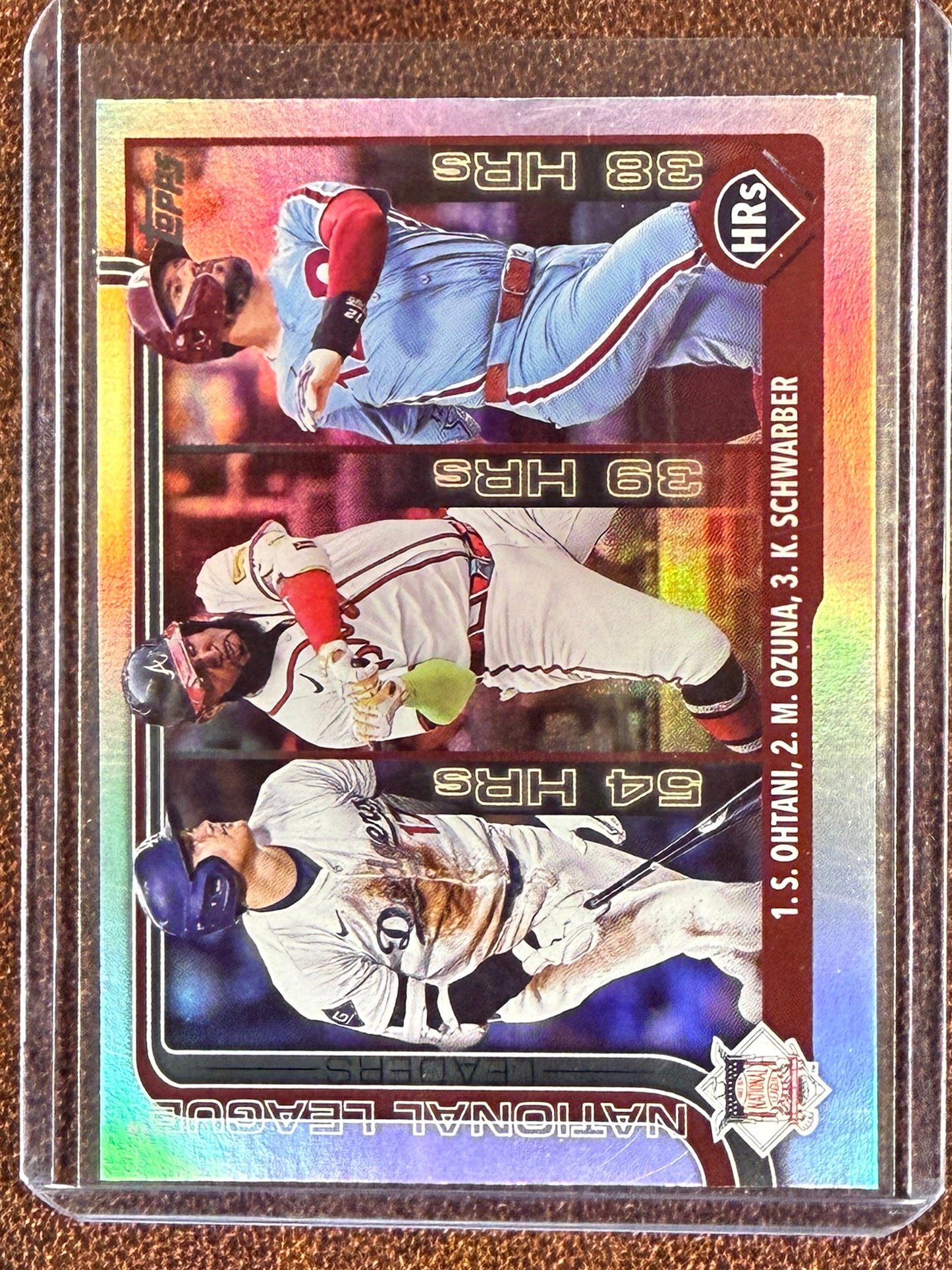 Shohei Ohtani/M. Ozuna/K. Schwarber - 2025 Topps Series 1 - All Star Game Foil - Dodgers
