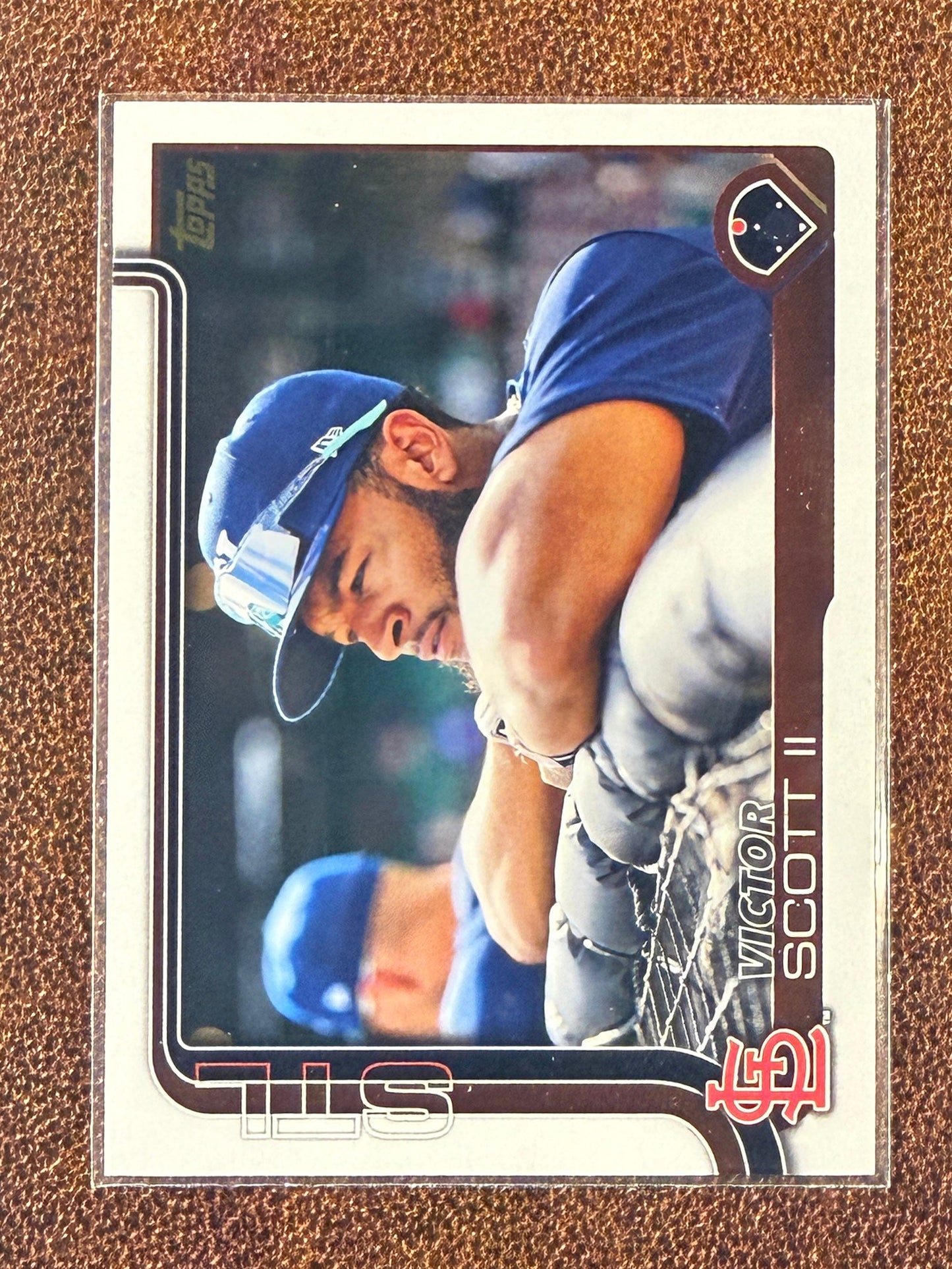 Victor Scott II - 2025 Topps Series 2 - Golden Mirror SSP - Cardinals