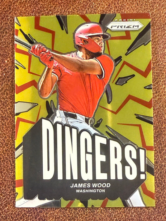 James Wood - 2025 Panini Prizm - Dingers - Nationals