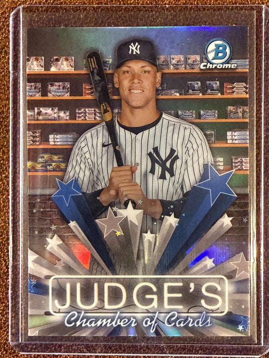 Aaron Judge - 2025 Bowman Chrome - Hobby Stars - Yankees