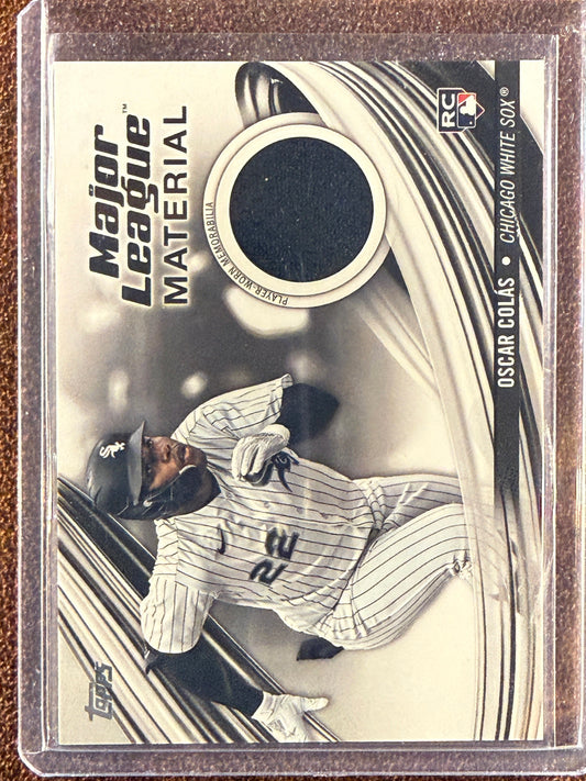 Oscar Colas - 2023 Topps Update - Rookie RELIC - White Sox