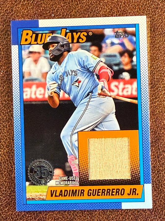 Vladimir Guerrero Jr. - 2025 Topps Series 1 - 1990 RELIC - Blue Jays