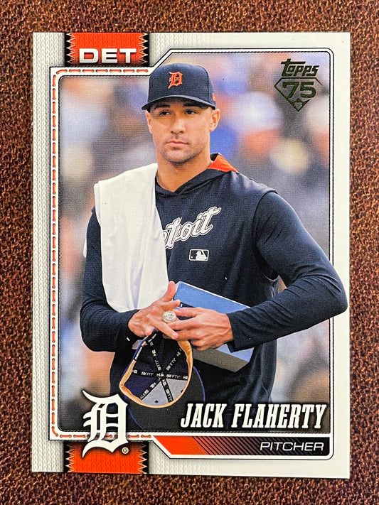 Jack Flaherty - 2026 Topps Series 2 - Golden Mirror SSP - Tigers