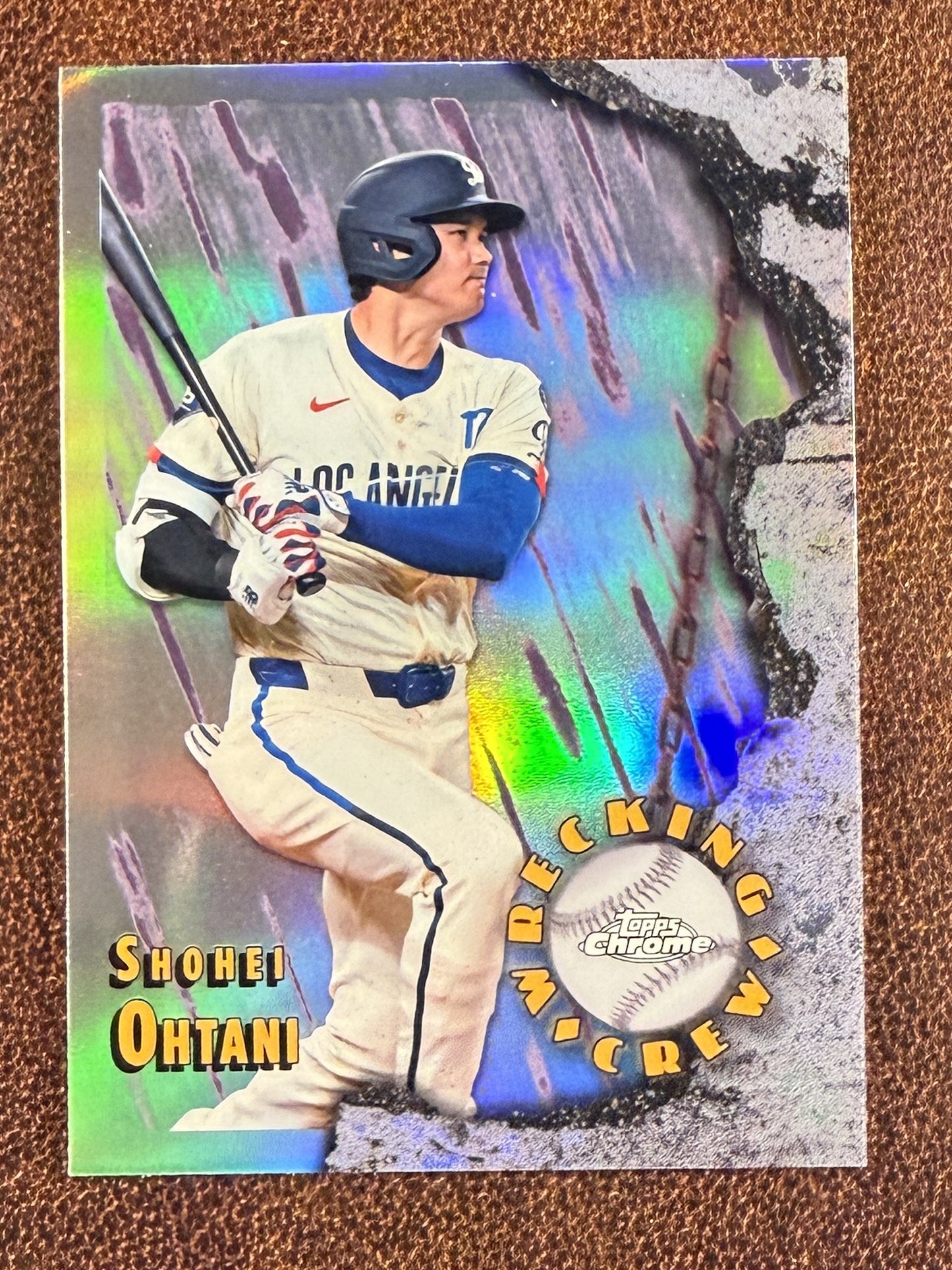 Shohei Ohtani - 2026 Topps Chrome - Wrecking Crew Insert - Dodgers