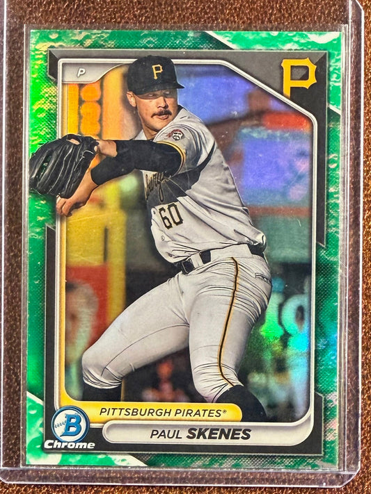 Paul Skenes - 2024 Bowman Chrome - Lunar Glow - Pirates
