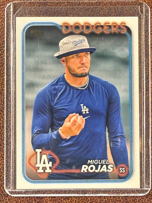 Miguel Rojas - 2024 Topps Series 2 - Golden Mirror SSP - Dodgers