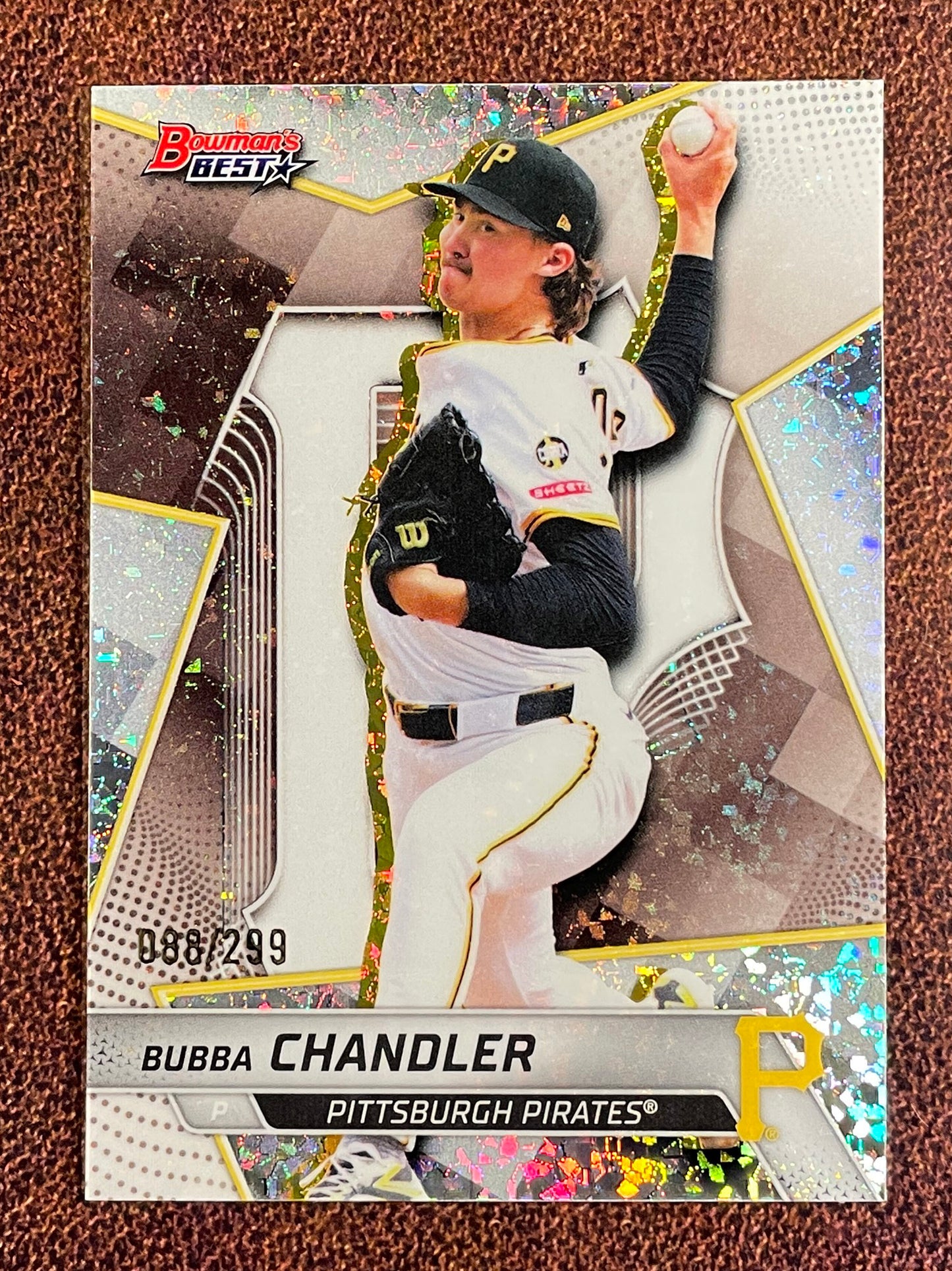 Bubba Chandler - 2025 Bowman's Best - Mini Diamond Refractor /299 - Pirates