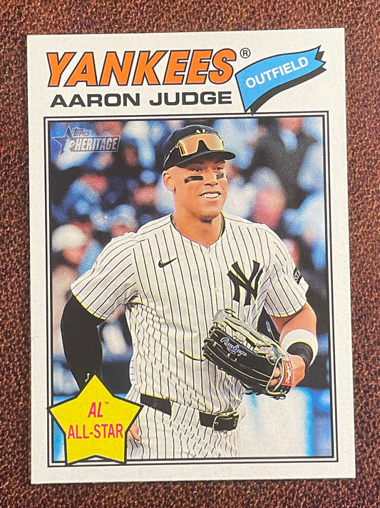 Aaron Judge - 2026 Topps Heritage - All Star Icon Variation SP - Yankees