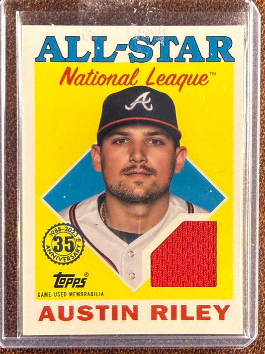 Austin Riley - 2023 Topps Series 2 - 1988 RELIC - Braves