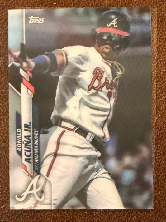Ronald Acuna Jr. - 2020 Topps - 3D Lenticular - Braves