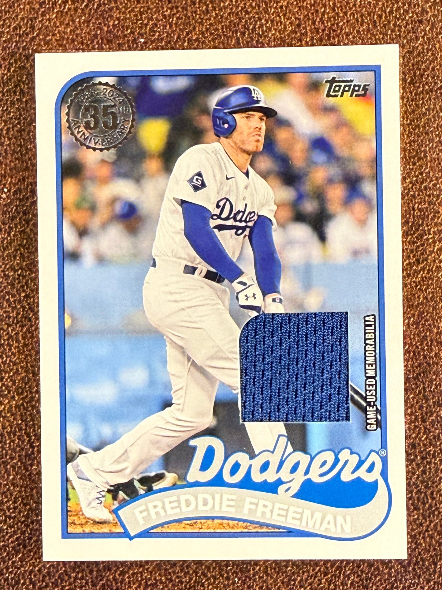 Freddie Freeman - 2024 Topps Update - 1989 RELIC - Dodgers