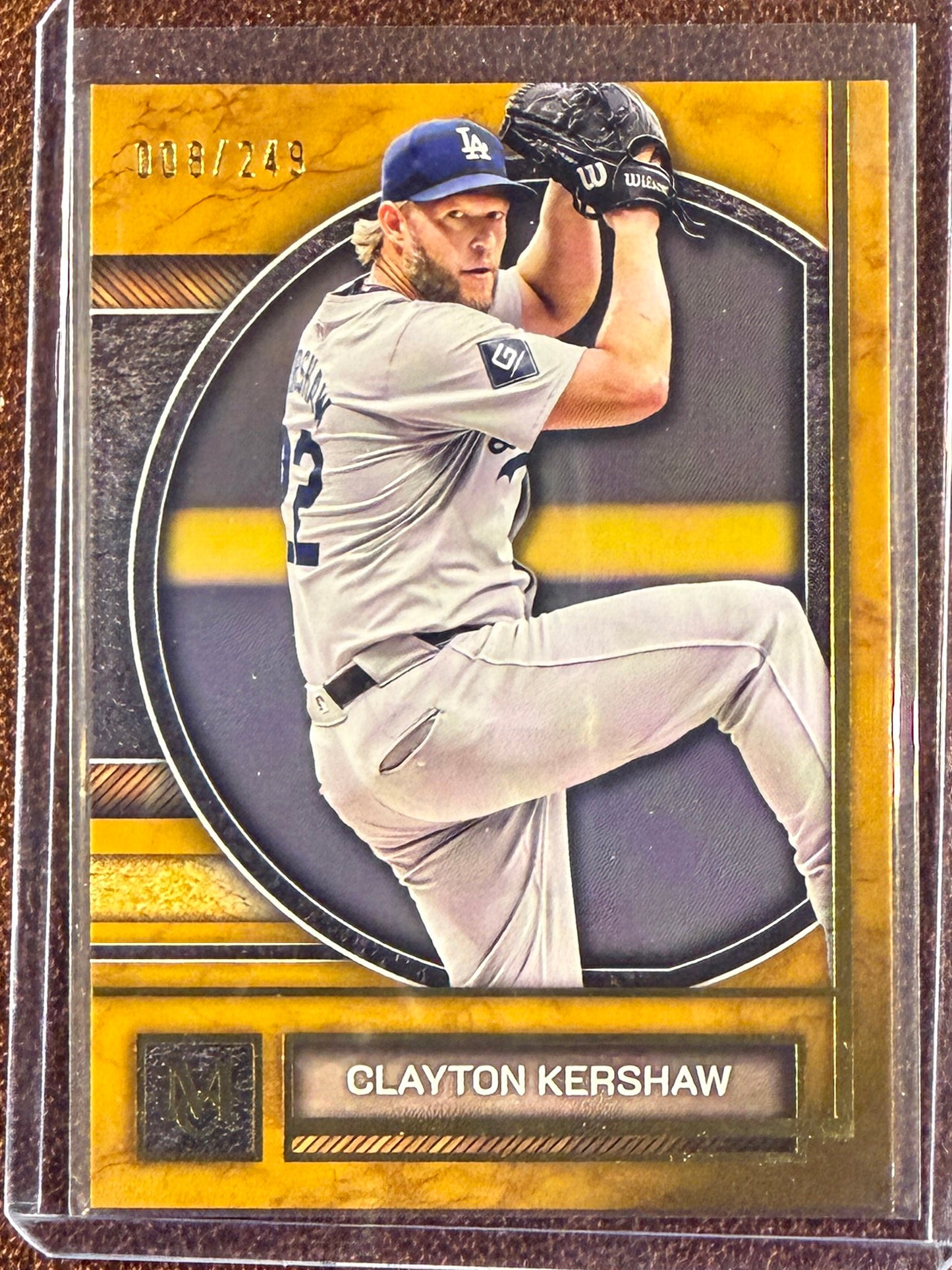 Clayton Kershaw - 2025 Topps Museum Collection - GOLD /249 - Dodgers