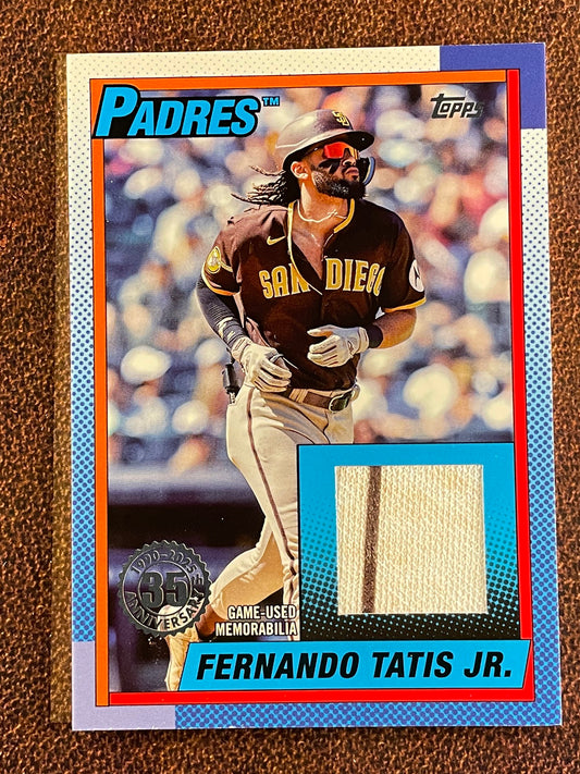 Fernando Tatis Jr. - 2025 Topps Series 1 - 1990 RELIC - Padres