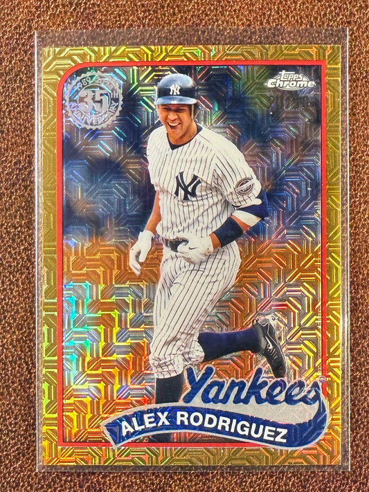 Alex Rodriguez - 2024 Topps Update - Gold Mojo /50 - Yankees